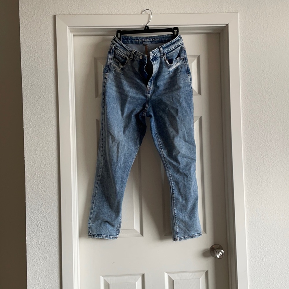 American Eagle Curvy Mom Jeans